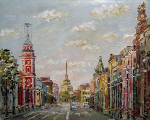 Картина Санкт-Петербург. Невский проспект