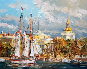 Картина Санкт-Петербург. Адмиралтейство