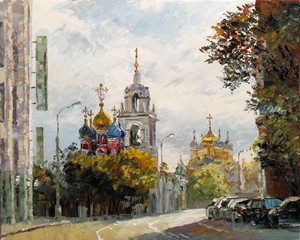 Картина Москва. Варварка